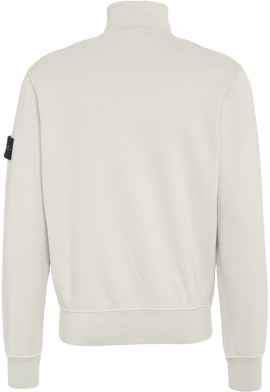 Stone Island Sweatshirt with zipper Grijs