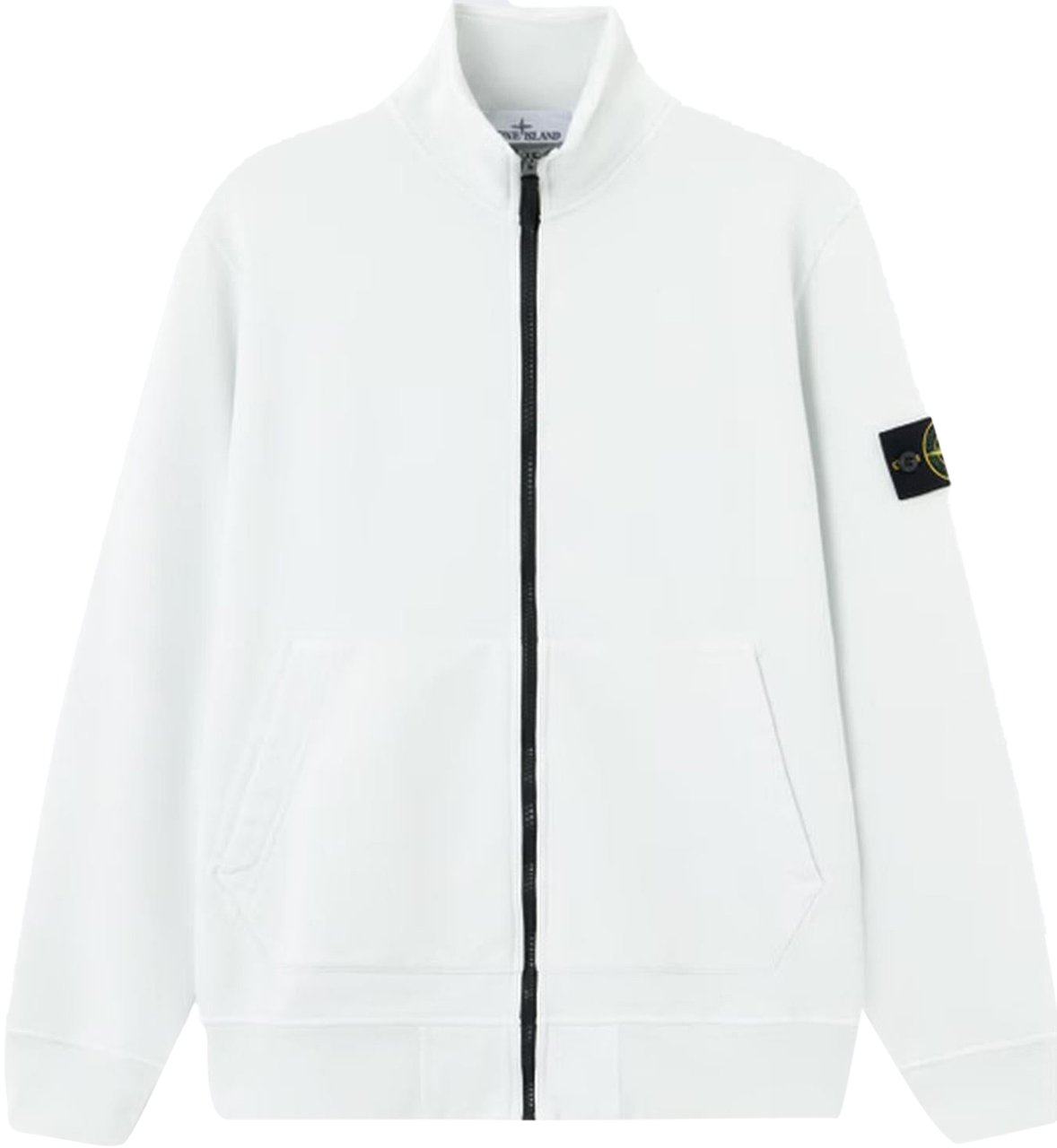 Stone Island Heren Zip Up Cardigan Blauw