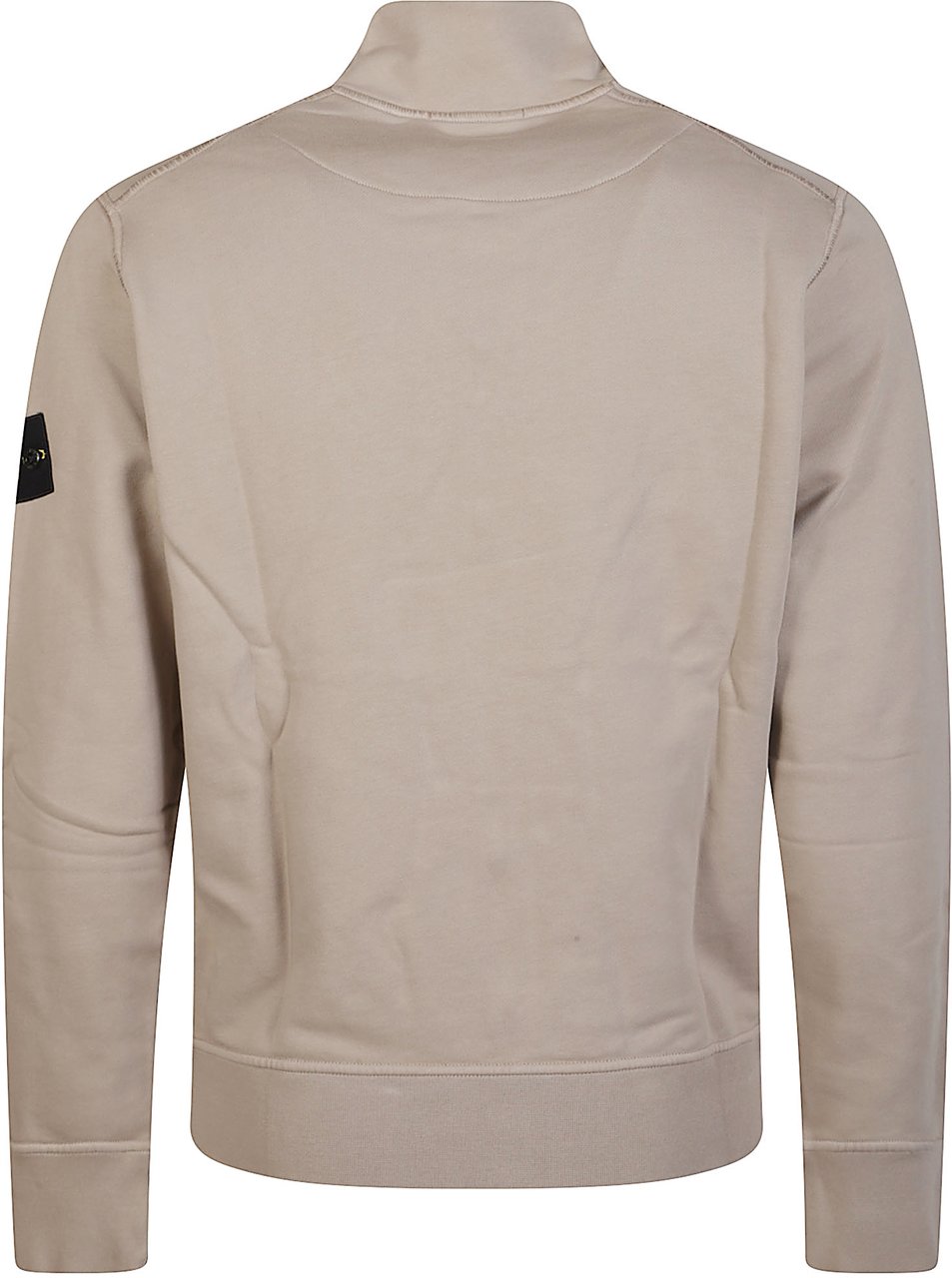 Stone Island Full Zip Up Sweatshirt Brown Bruin