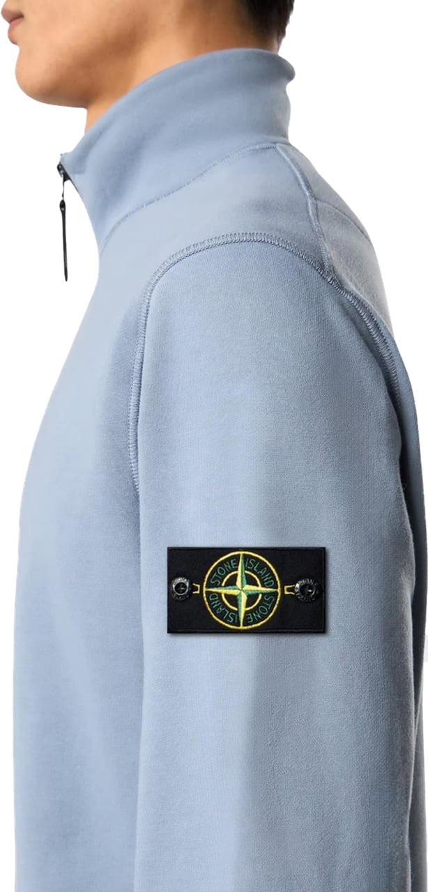 Stone Island Heren Ls Polo Blauw