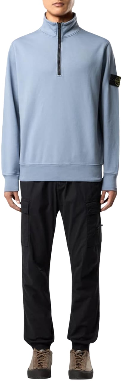 Stone Island Heren Ls Polo Blauw