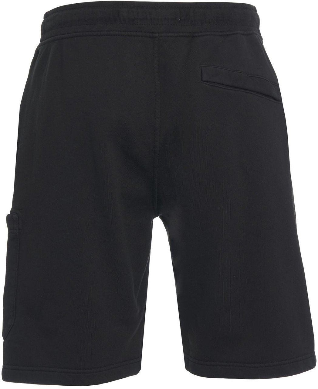 Stone Island Shorts with logo label Zwart
