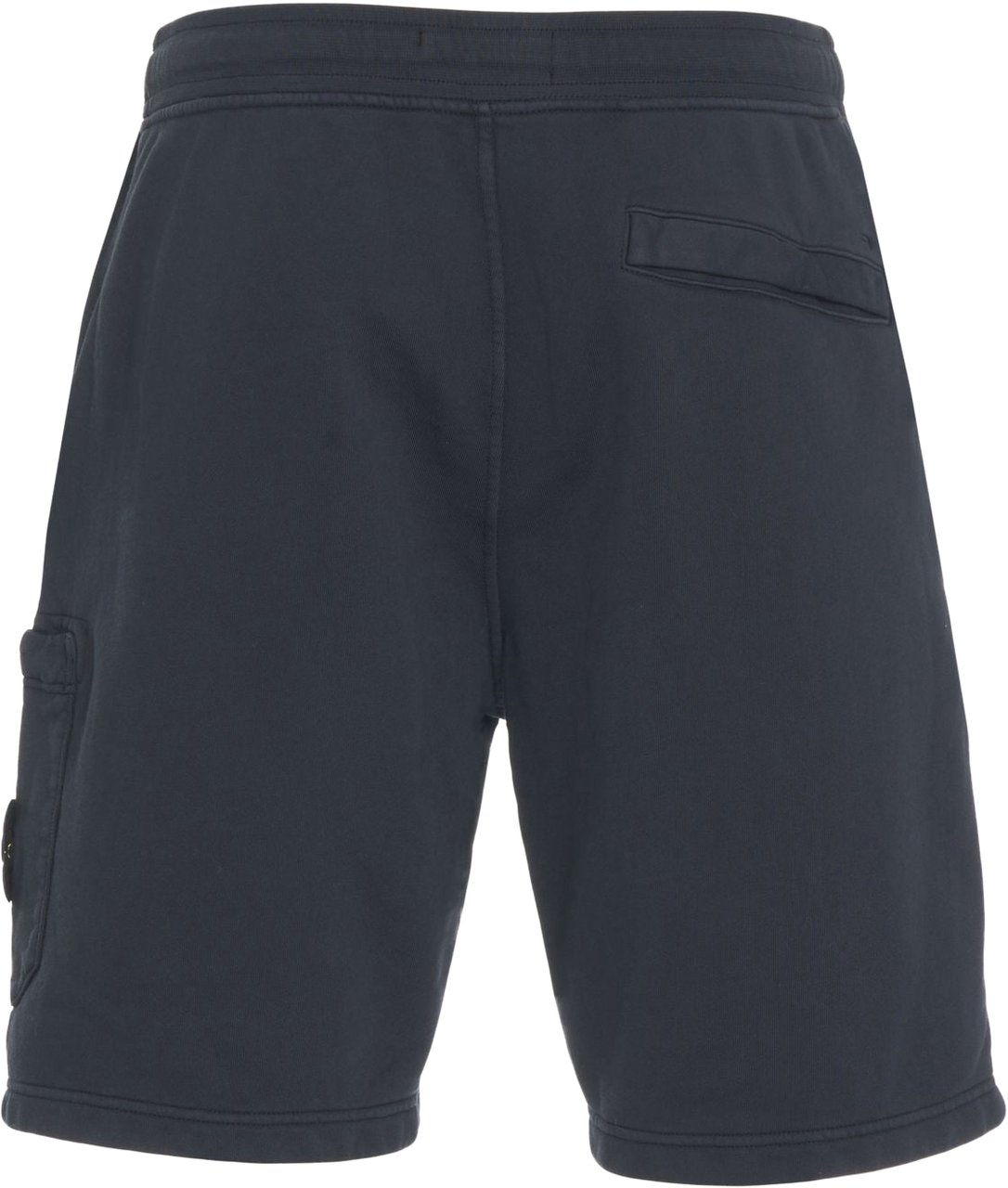 Stone Island Shorts with logo label Blauw