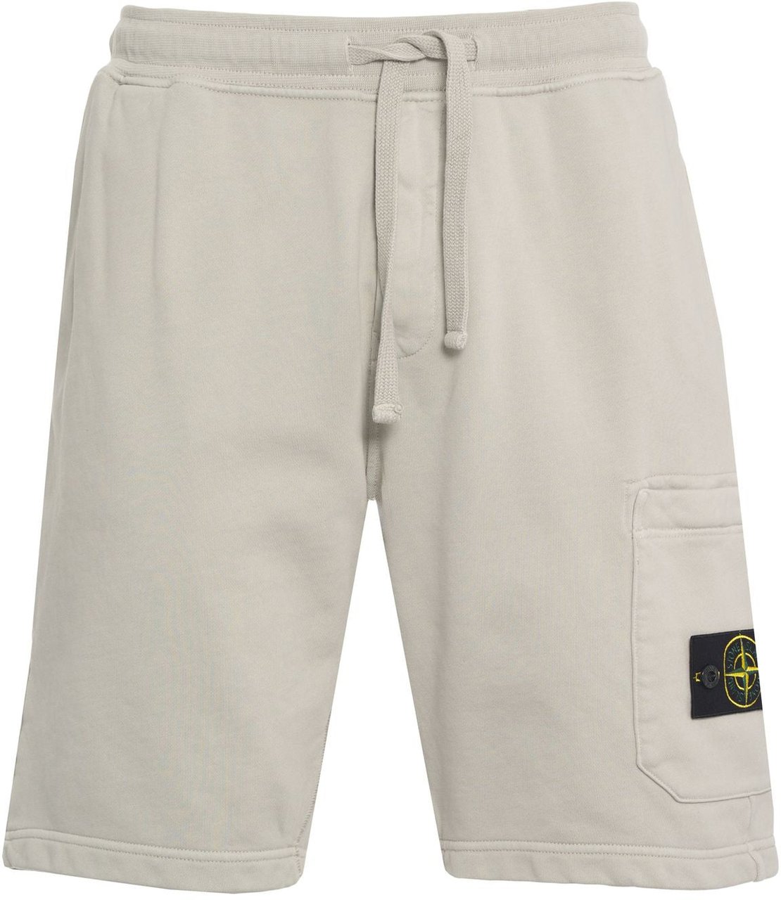 Stone Island Shorts with logo label Grijs