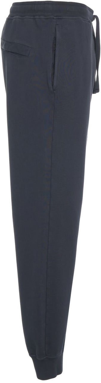 Stone Island Joggers with logo patch Blauw