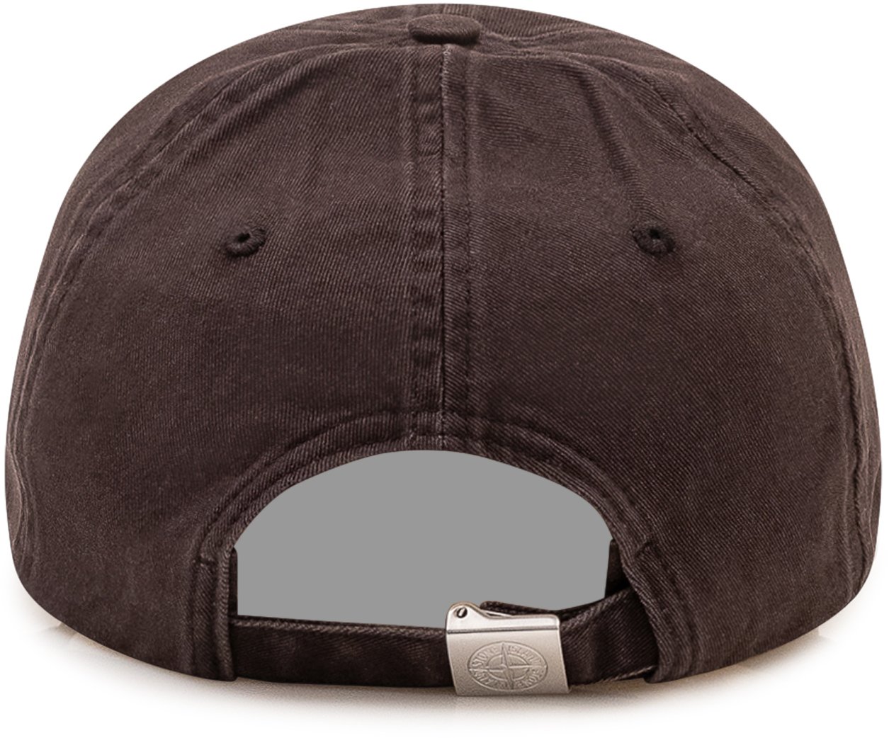 Stone Island Cappello Baseball con Logo Ricamato Bruin