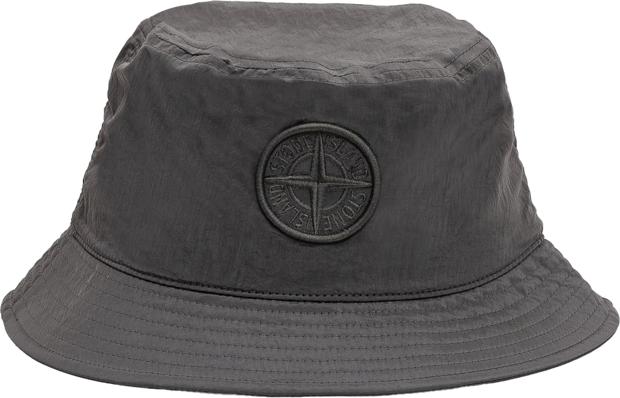 Stone Island Bucket Hat Donkergrijs