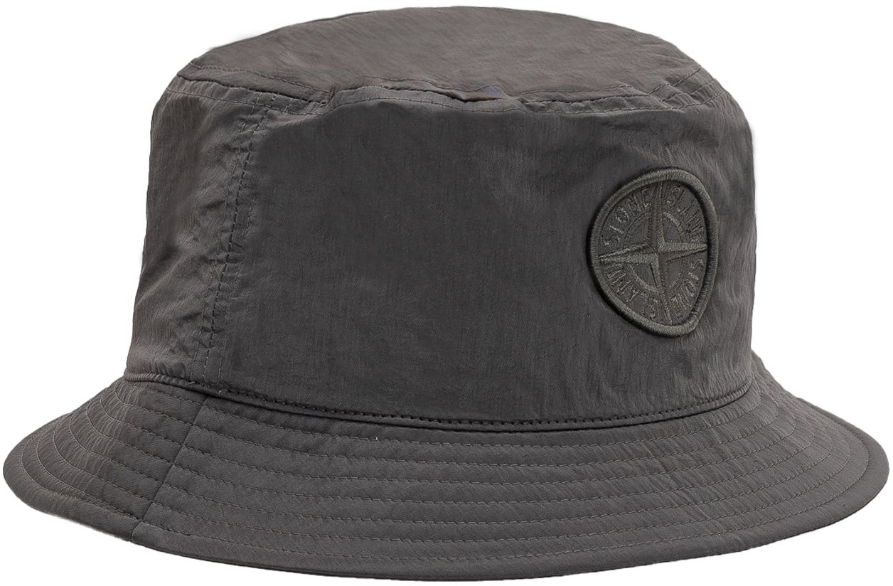 Stone Island Bucket Hat Donkergrijs