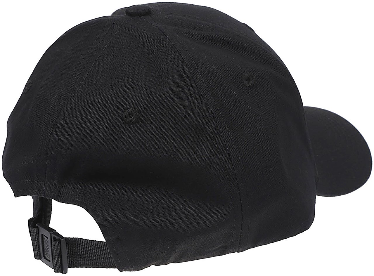 Stone Island Logo Baseball Cap Black Zwart