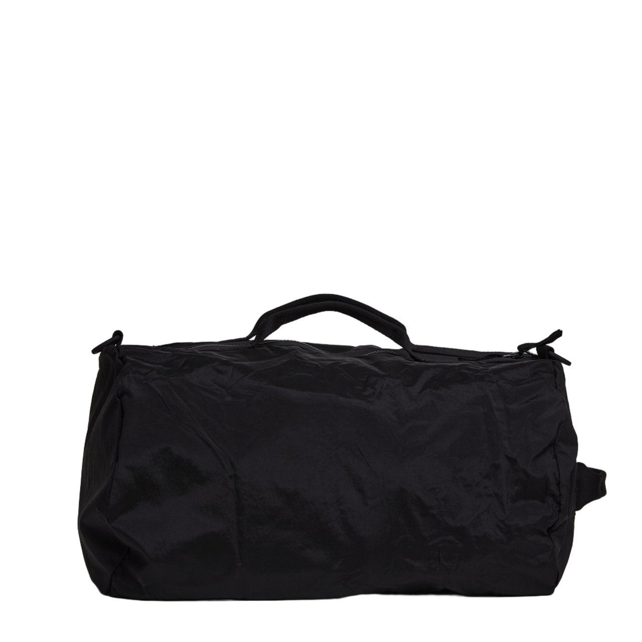 Stone Island Three Compartment Zipped Crossbody Shoulder Bag Zwart