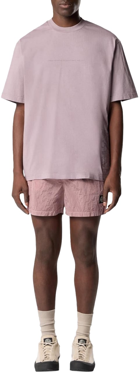Stone Island Heren Shorts Roze