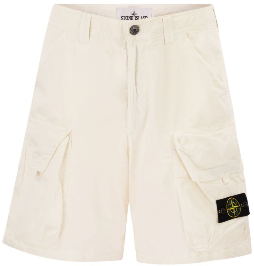 Stone Island Shorts White Wit
