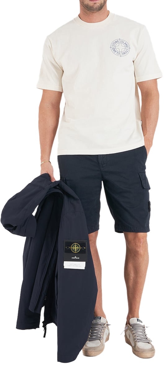 Stone Island Cargo bermuda shorts Blauw
