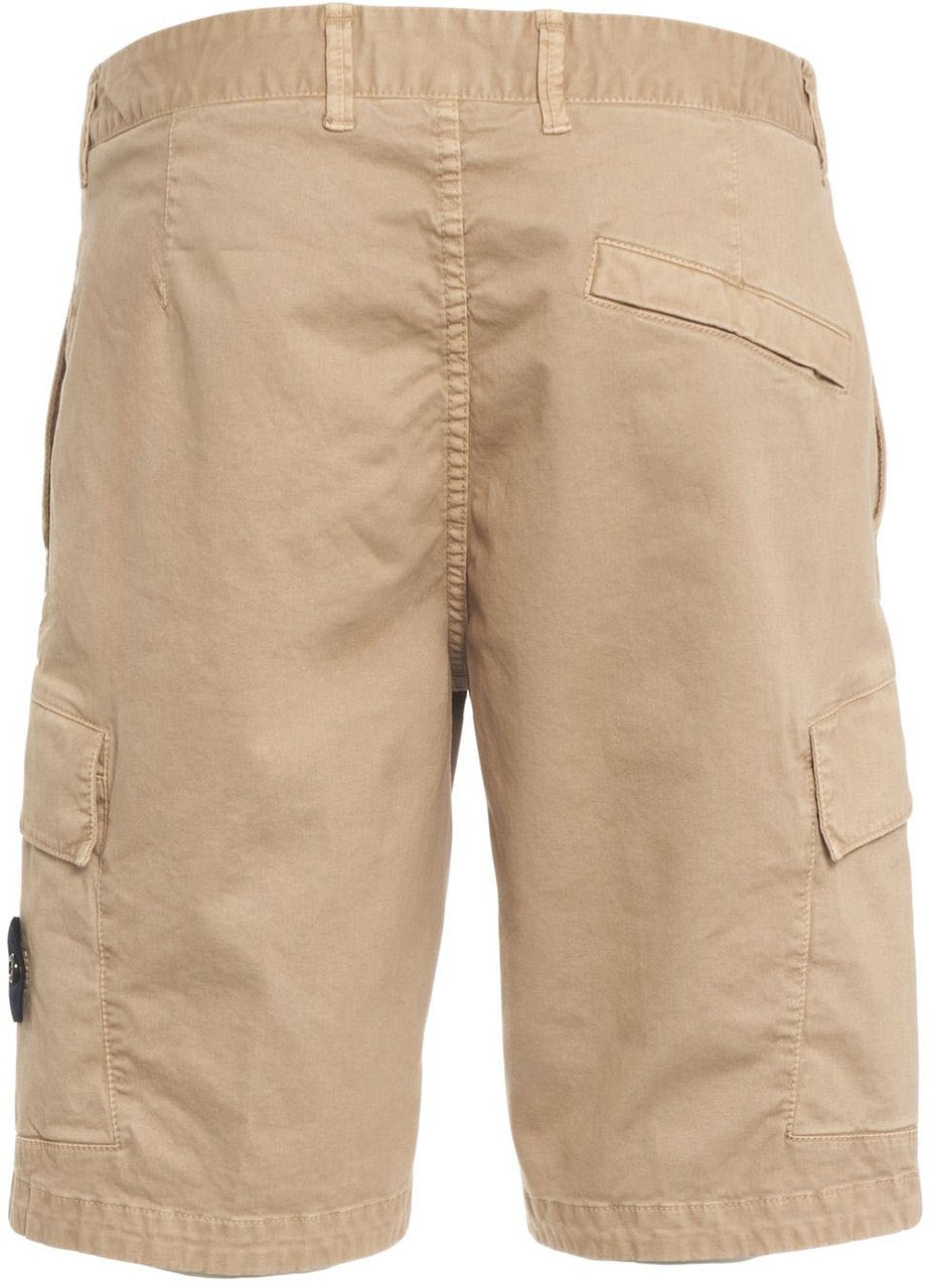 Stone Island Cargo bermudas Bruin