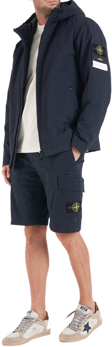 Stone Island Cargo bermuda shorts Blauw