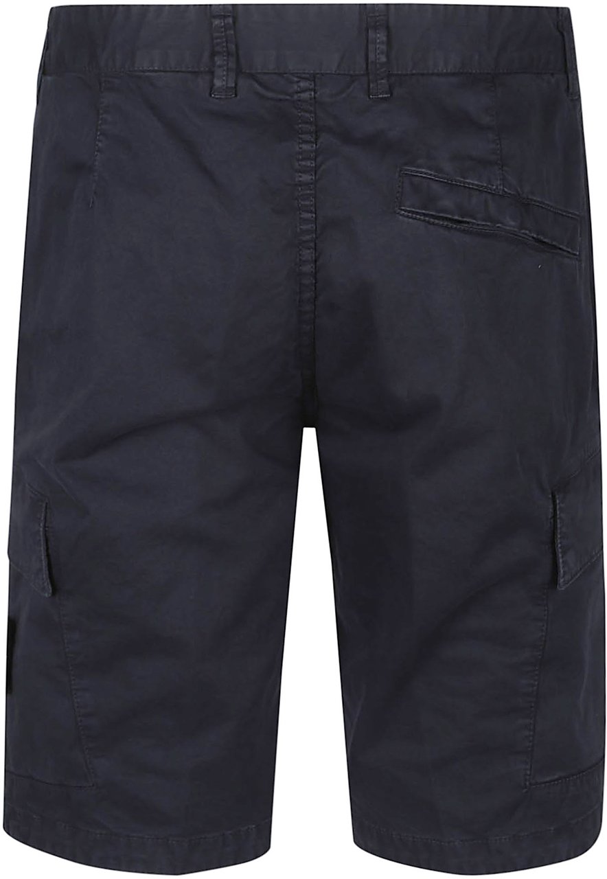 Stone Island Slim Bermuda Blue Blauw