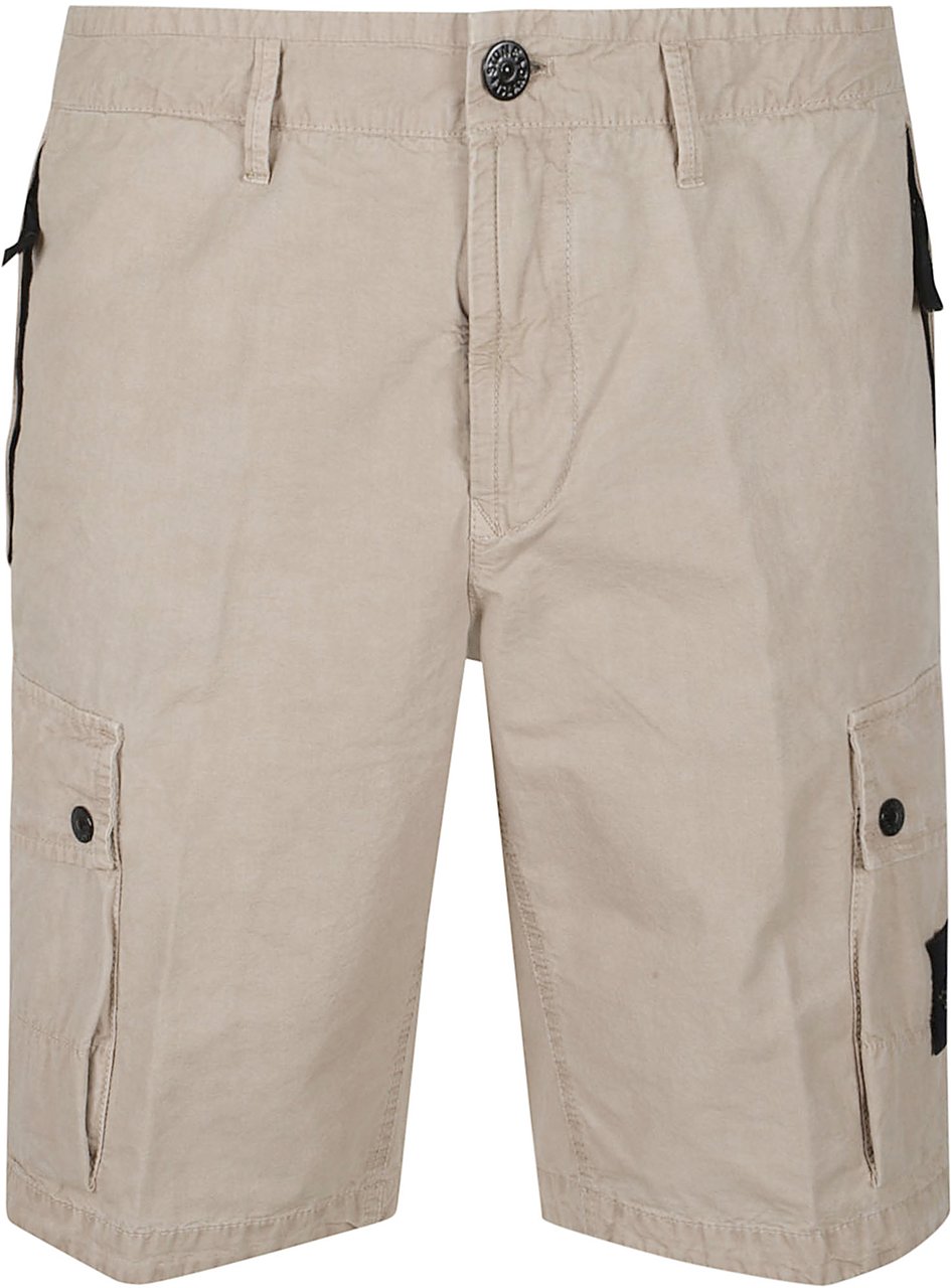 Stone Island Slim Bermuda Brown Bruin