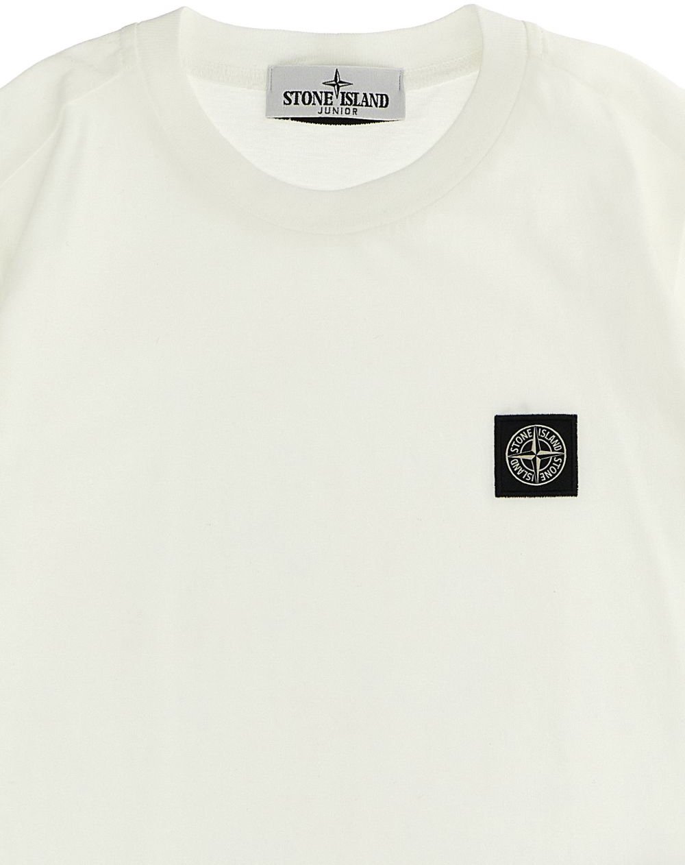 Stone Island T-Shirts And Polos White Wit