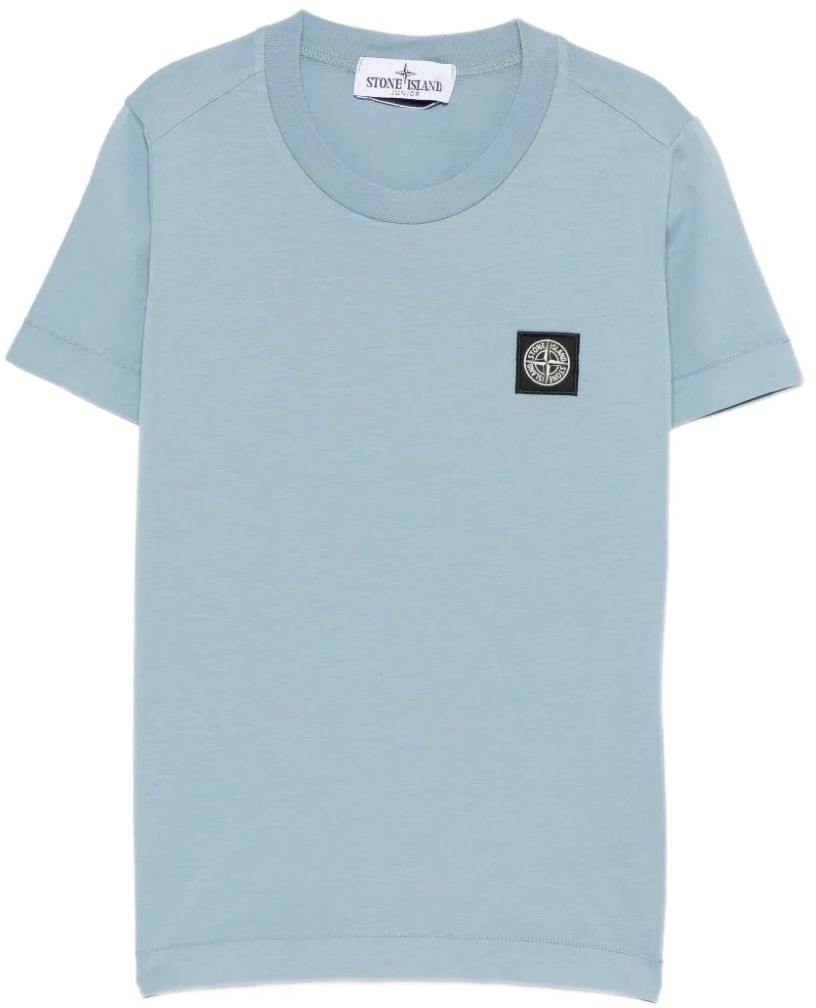Stone Island T-Shirts And Polos Blue Blauw