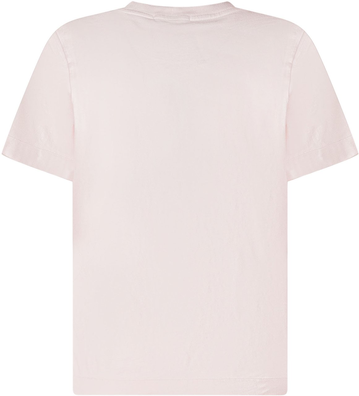 Stone Island T-shirt con Logo Applicato Roze