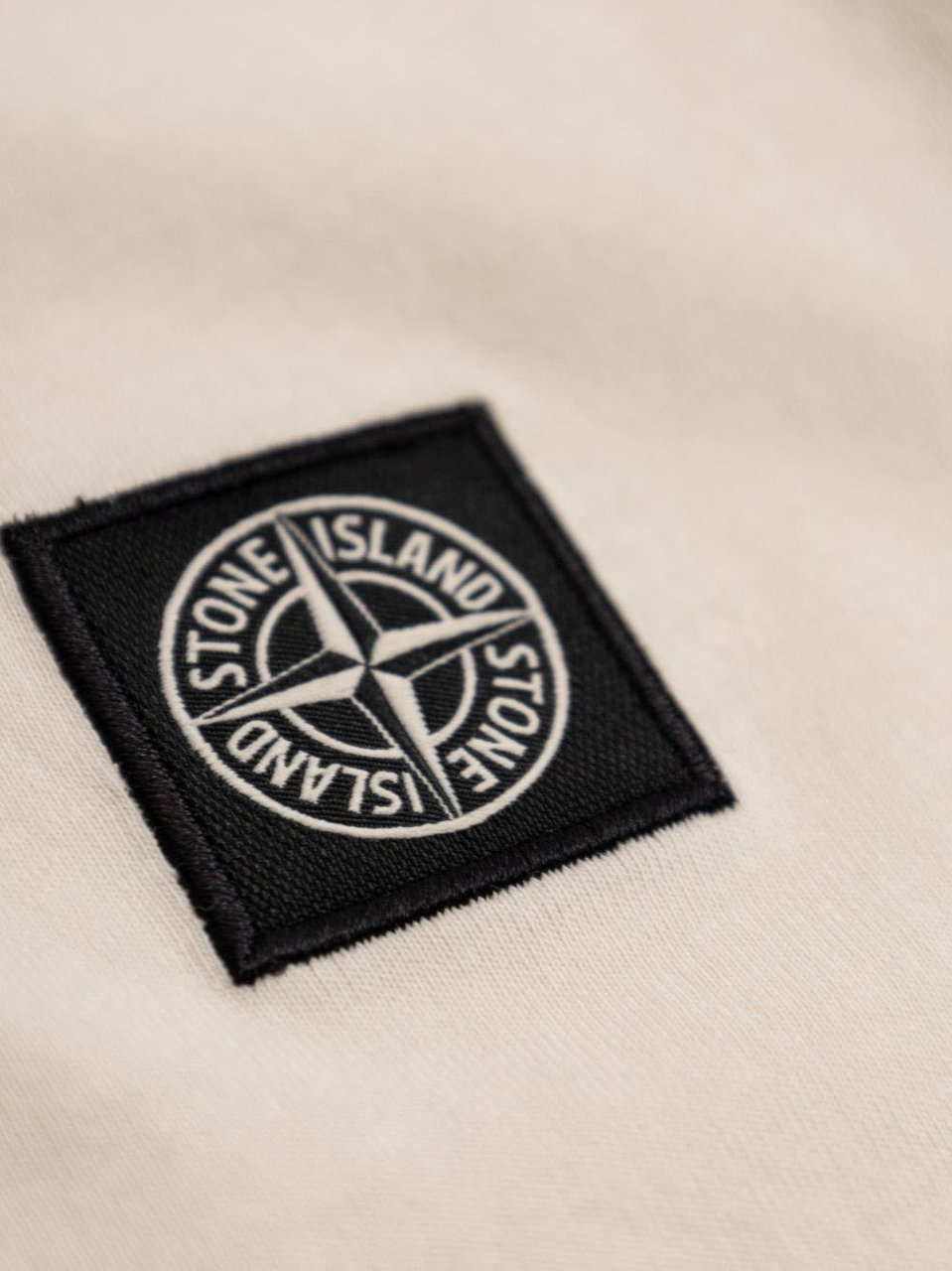 Stone Island T-Shirts And Polos Beige Wit