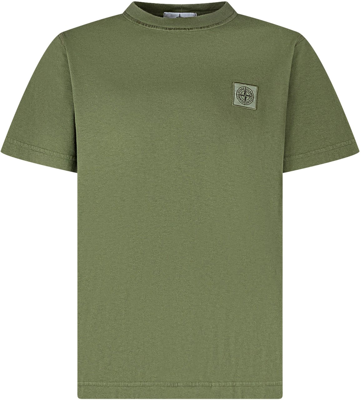 Stone Island T-shirt Maniche Corte Donkergroen