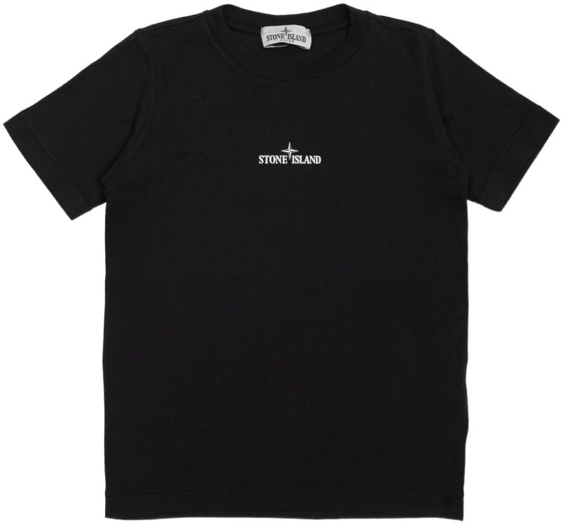 Stone Island T-Shirts And Polos Nero Zwart