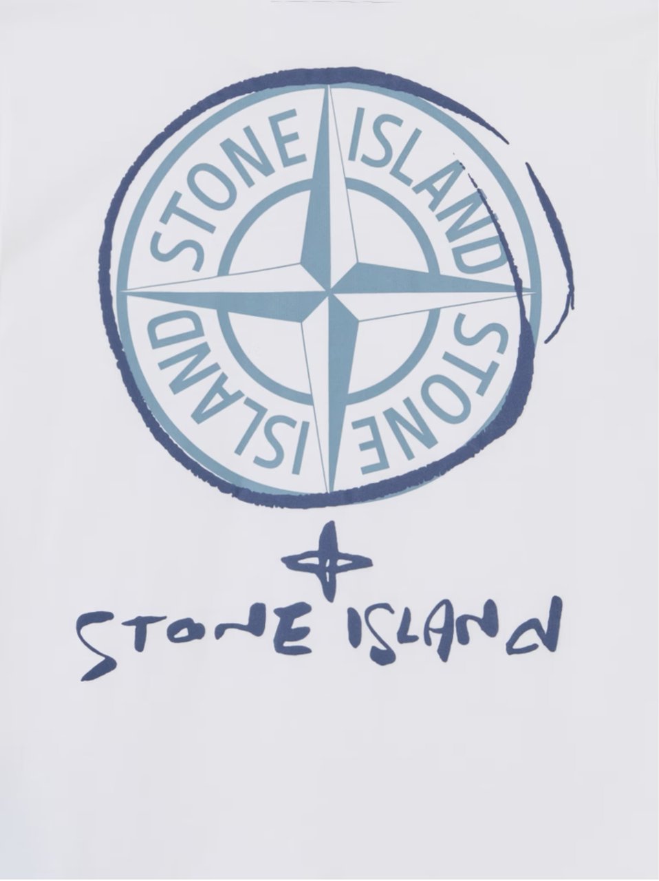 Stone Island T-Shirts And Polos White Wit