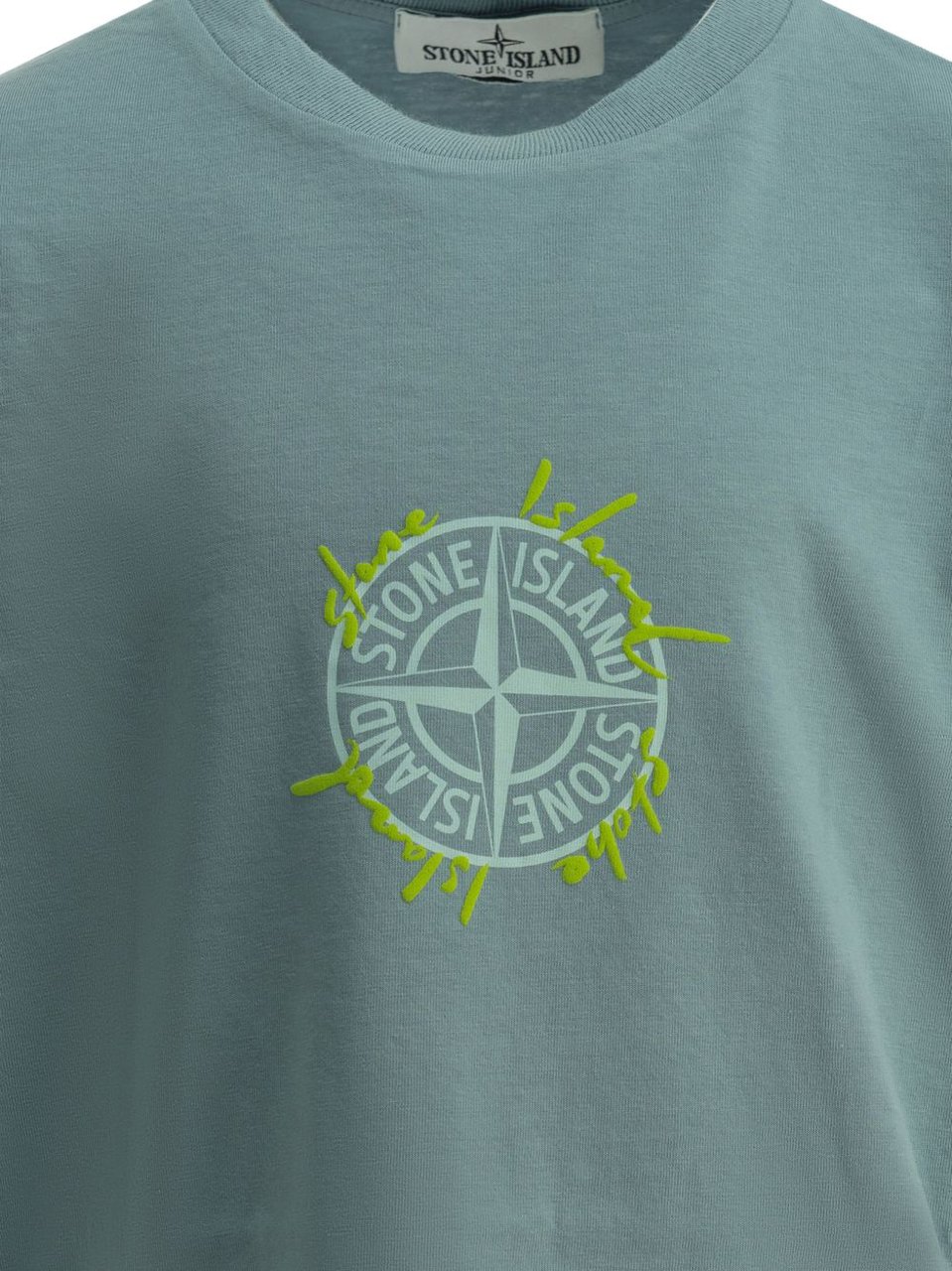 Stone Island T-Shirts And Polos Dust Blue Blauw