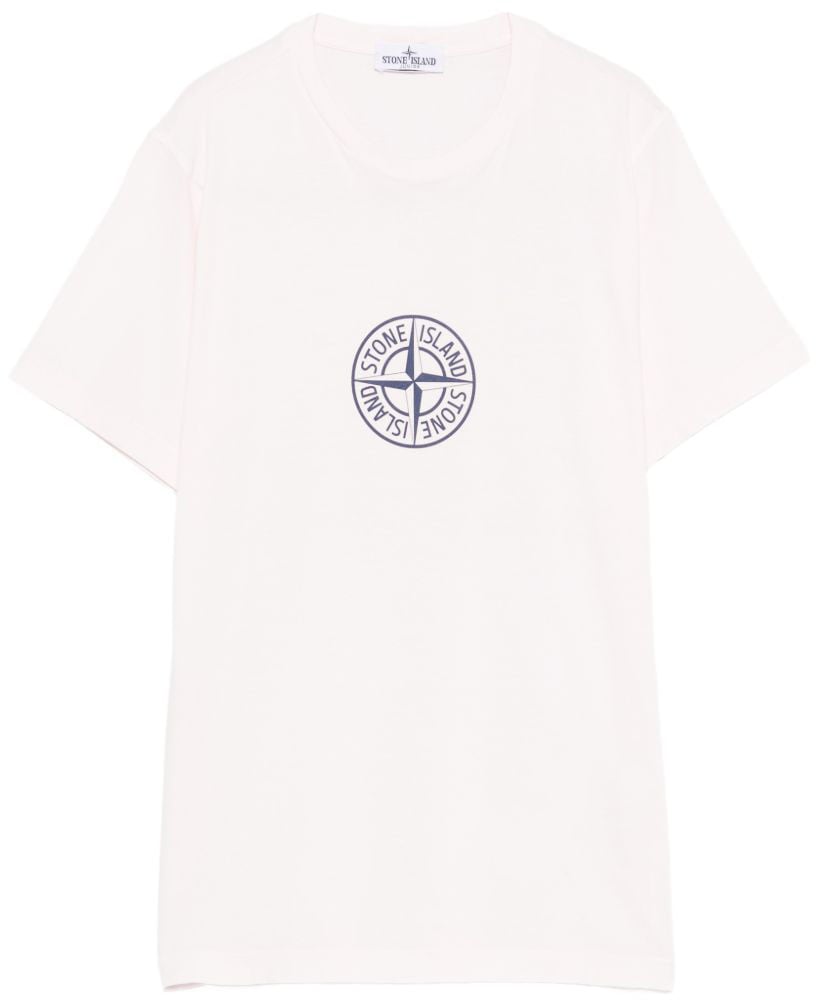 Stone Island T-Shirts And Polos Rosa Roze