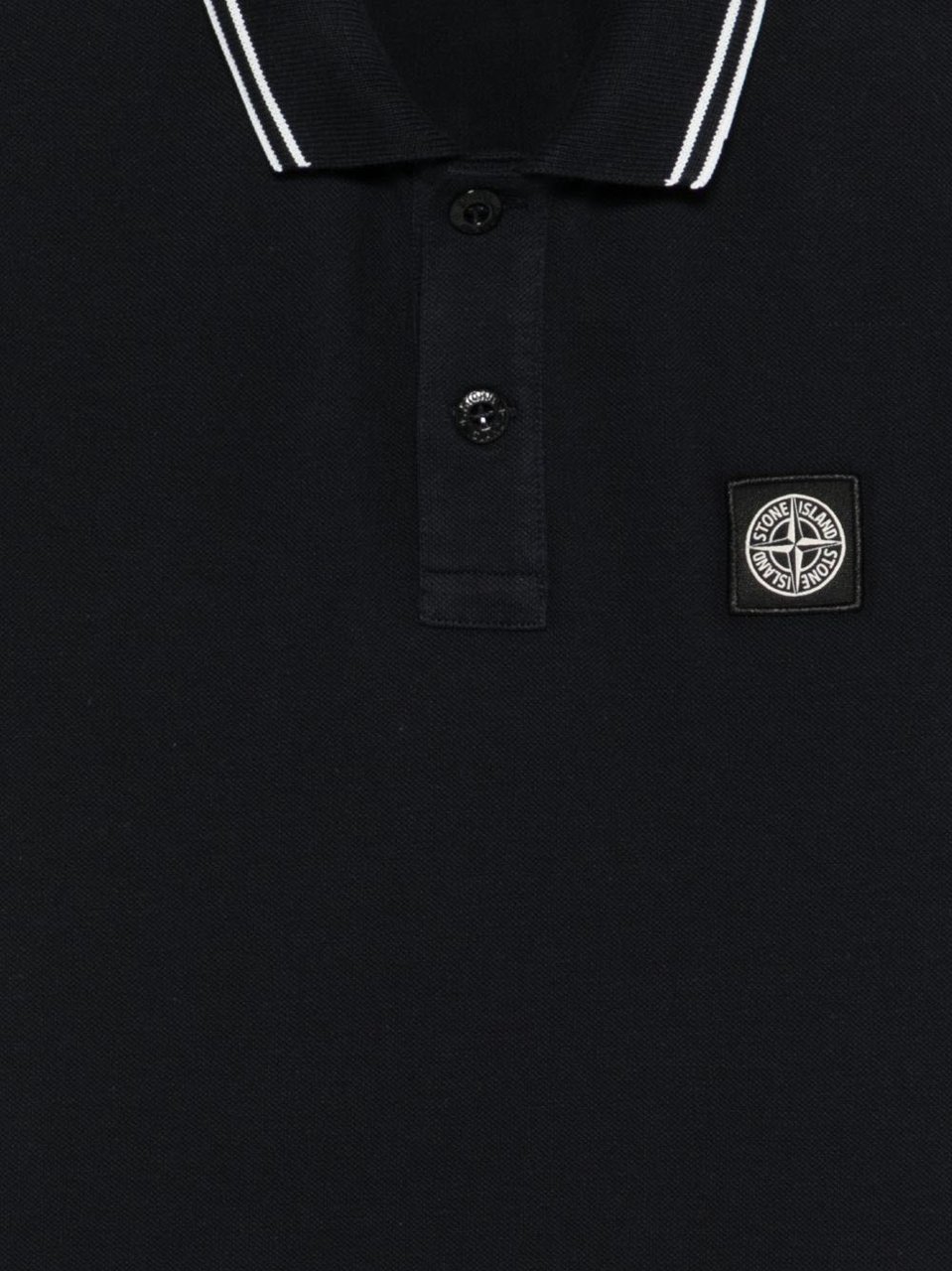 Stone Island T-Shirts And Polos Blue Zwart