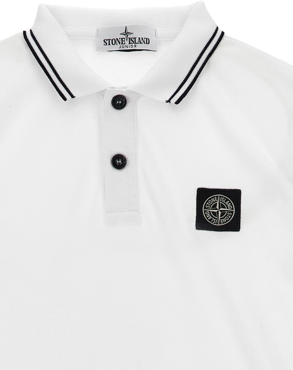 Stone Island T-Shirts And Polos White Wit