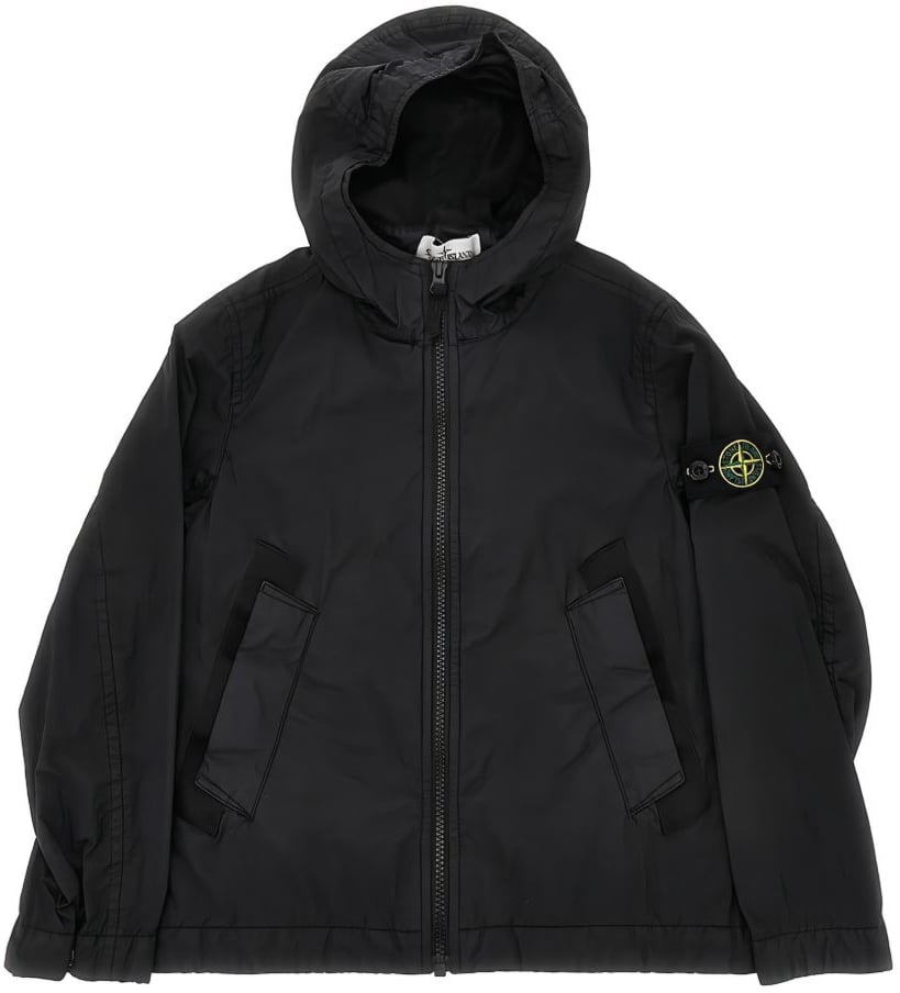 Stone Island Coats Black Zwart