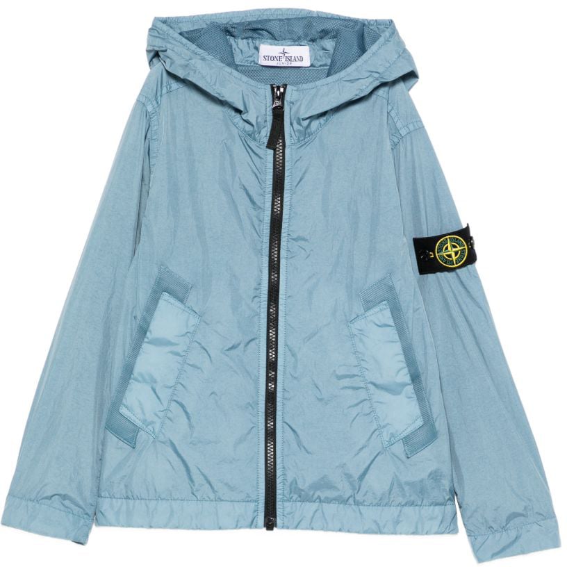 Stone Island Coats Dust Blue Blauw