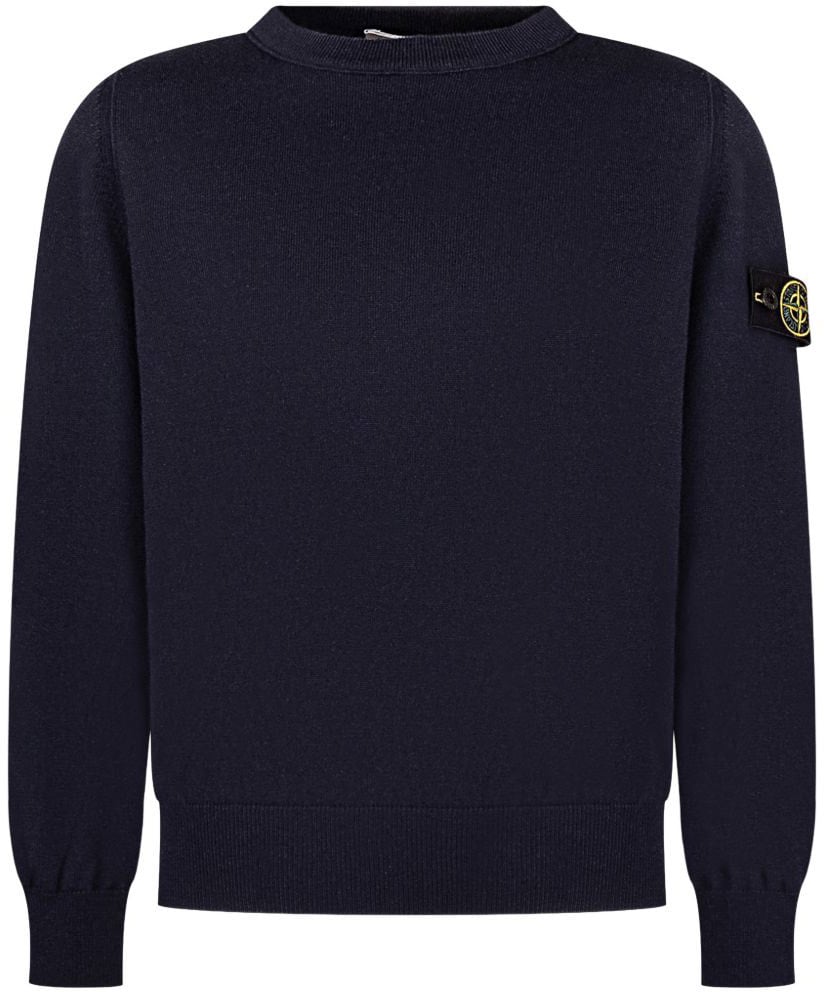 Stone Island Sweaters Blue Blauw