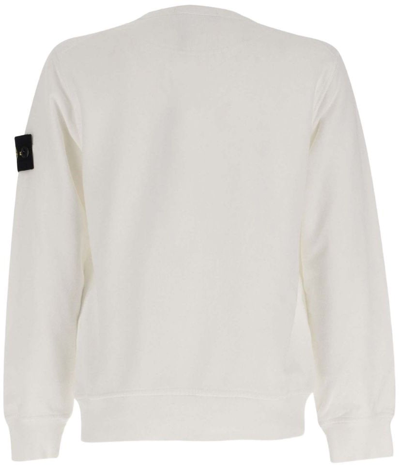 Stone Island Sweaters White Wit