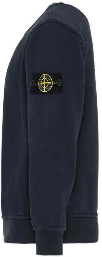 Stone Island Sweaters Blue Navy