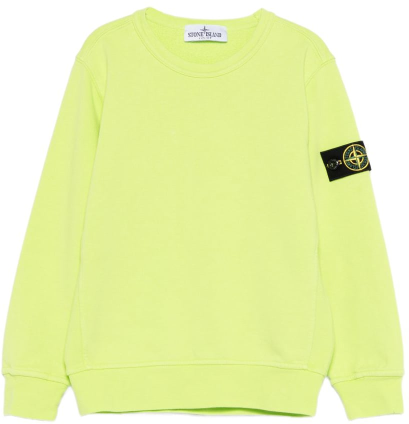 Stone Island Sweaters Lime Groen