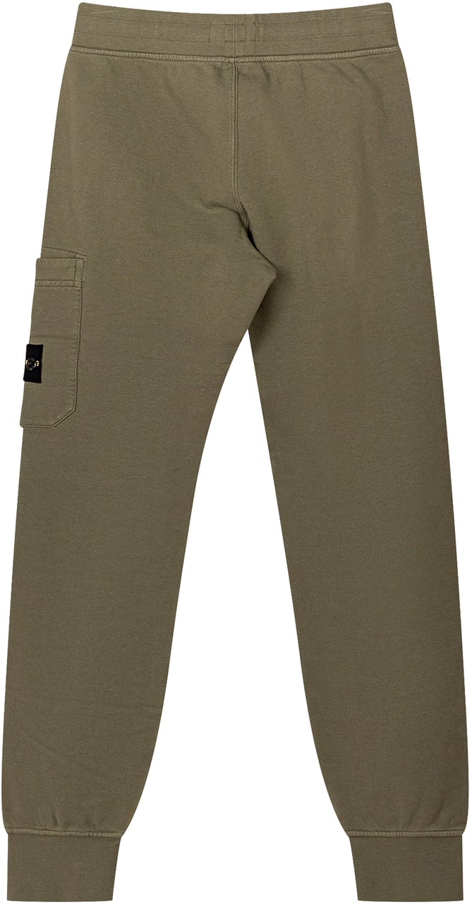 Stone Island Pantaloni jogger con tasca laterale Donkergroen