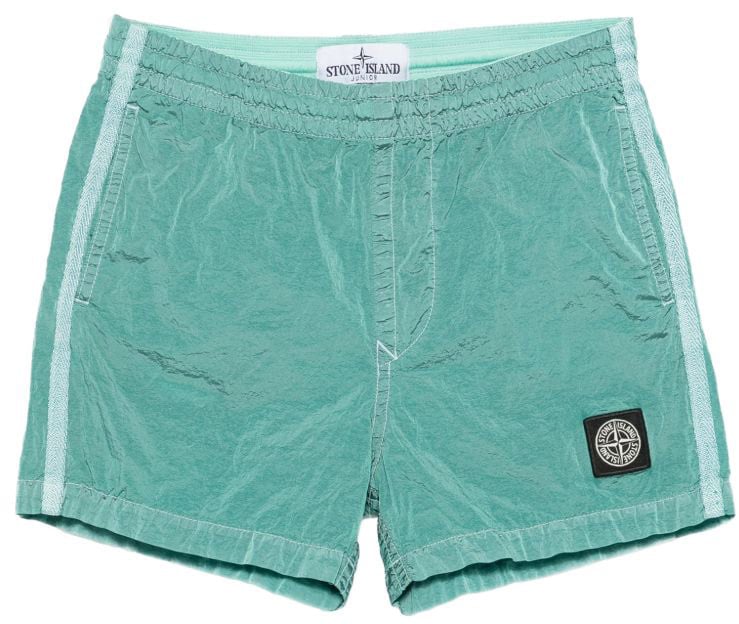 Stone Island Shorts Aqua Blauw