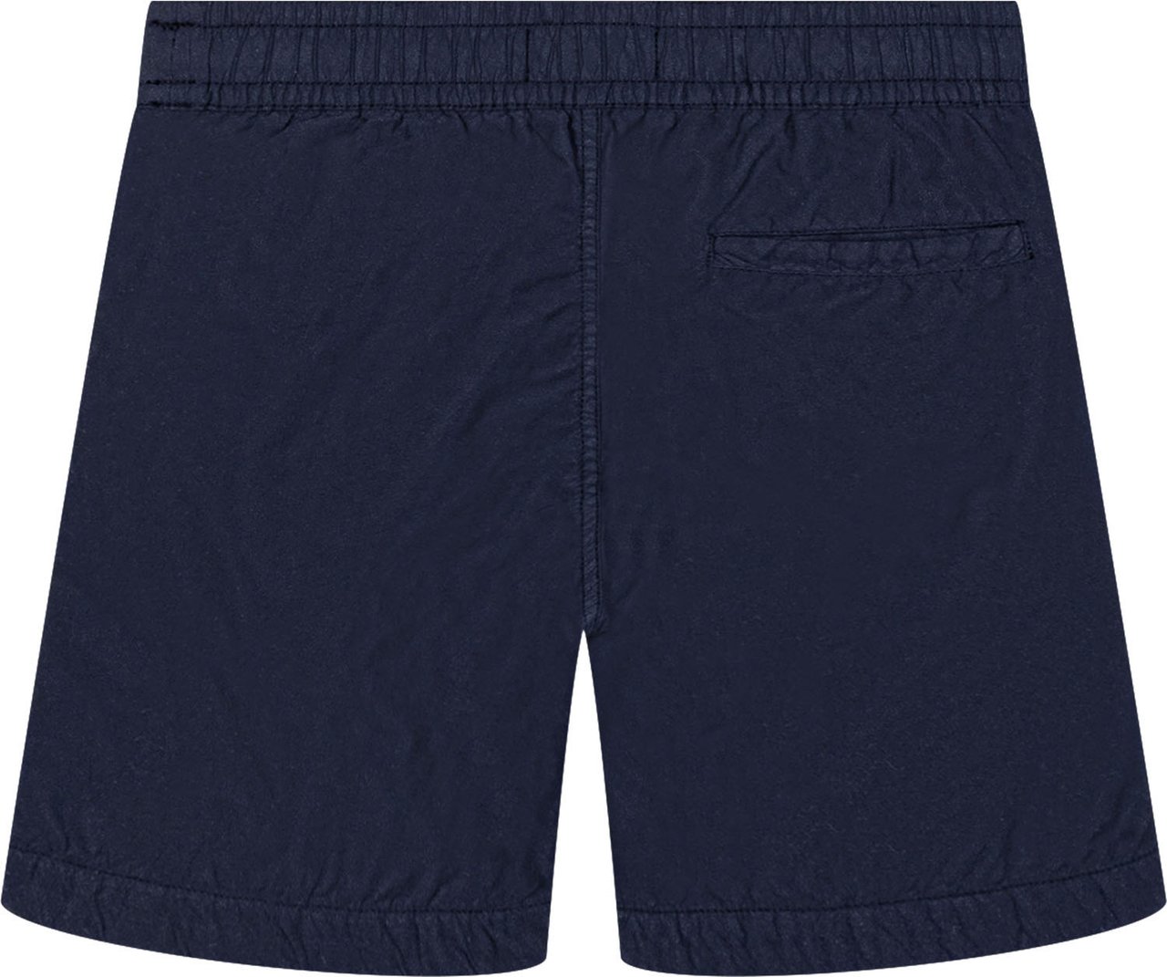Stone Island Shorts con Vita Elasticizzata e Tasche Navy