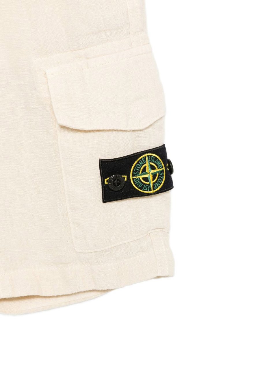 Stone Island Shorts Beige Wit