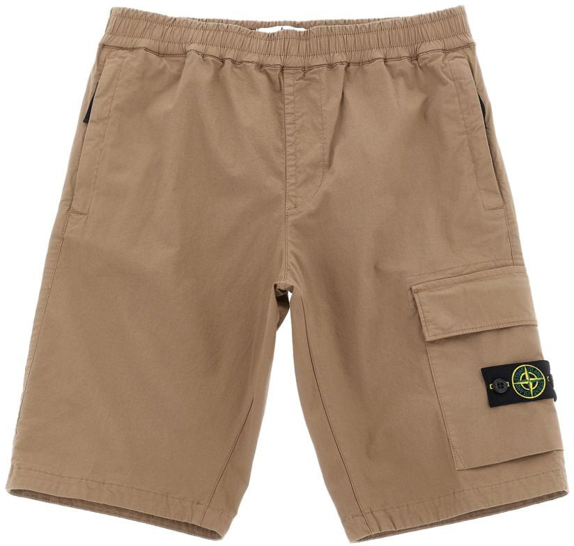Stone Island Shorts Dove Grey Grijs