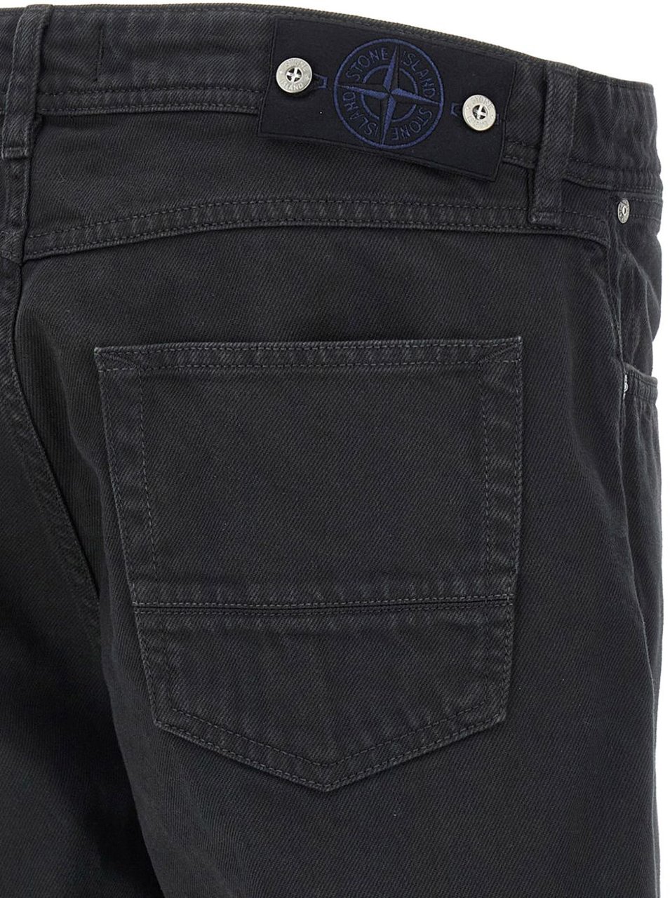 Stone Island Jeans Black Zwart
