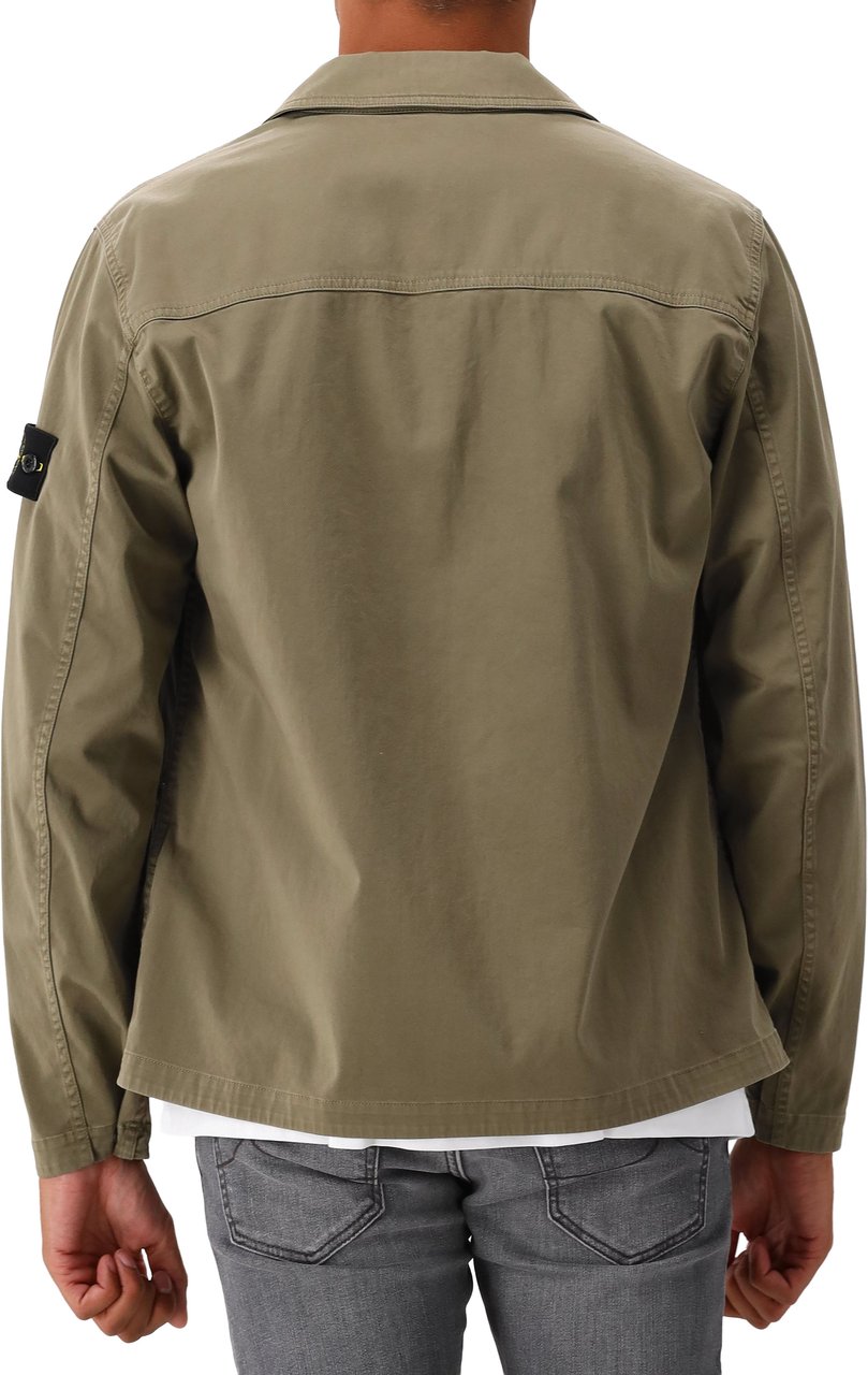 Stone Island Overshirt Groen Groen