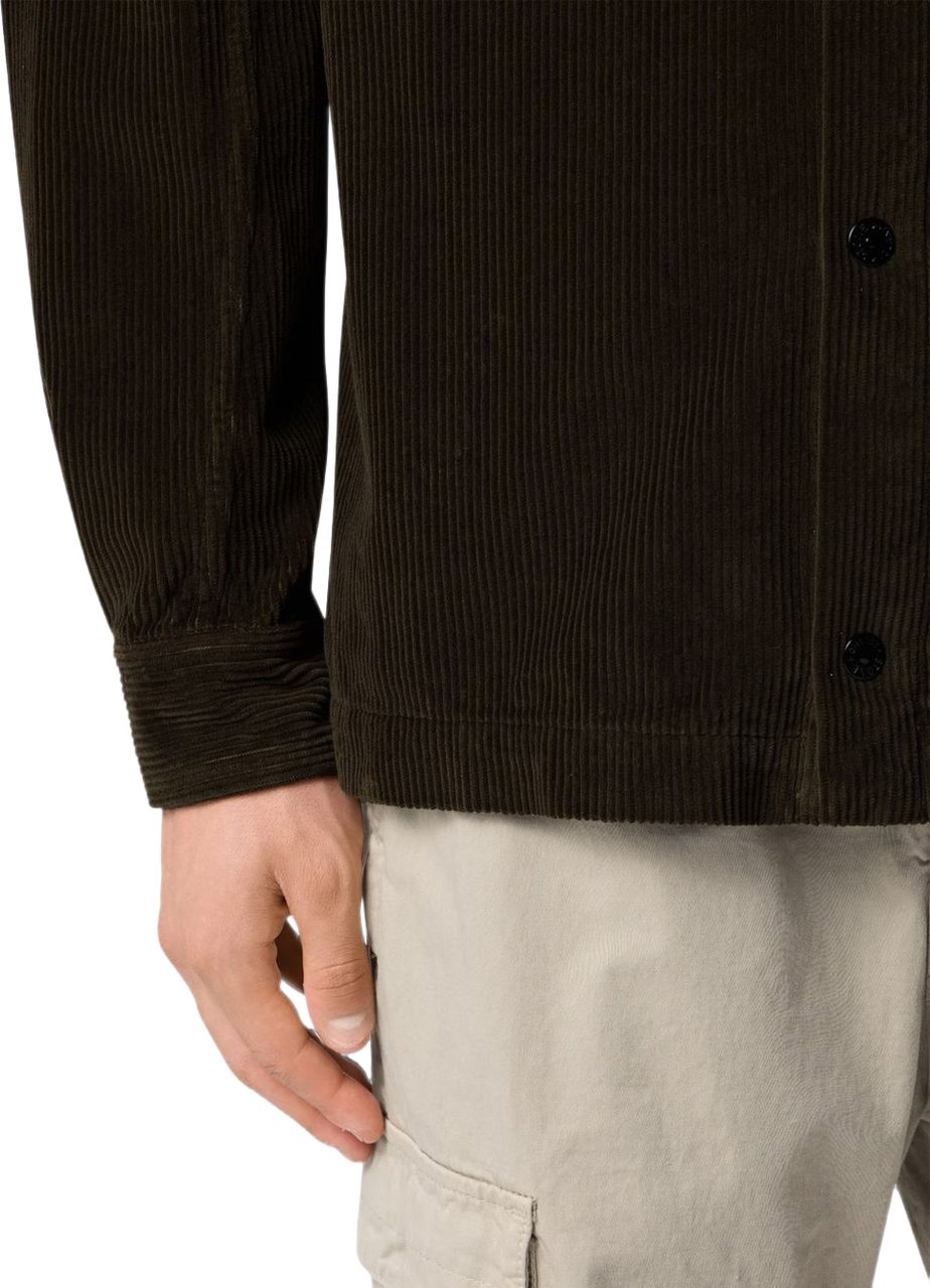 Stone Island Shirts Dark Grey Bruin