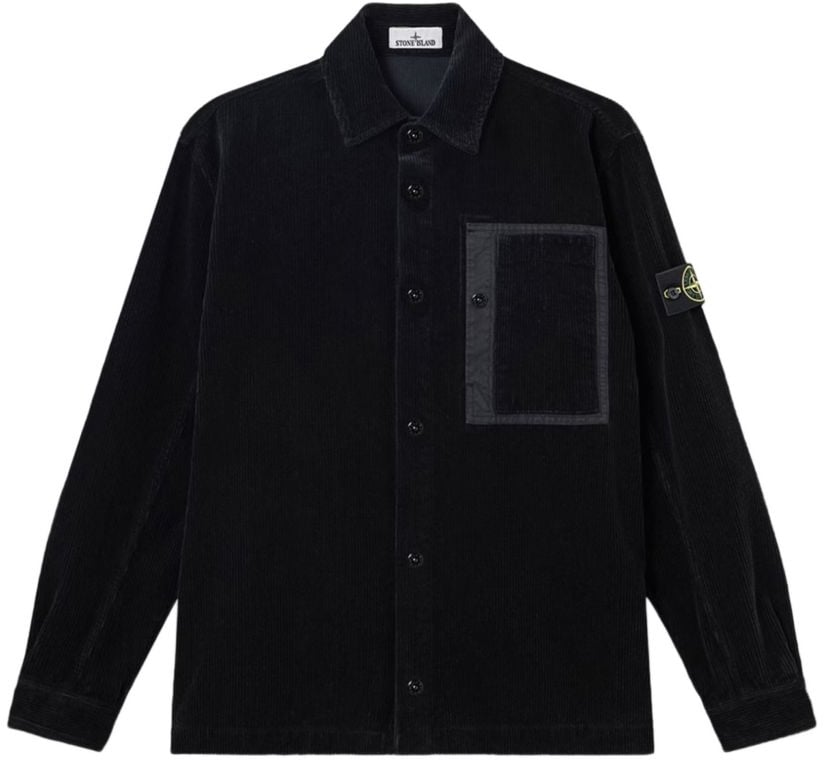 Stone Island Shirts Black Zwart
