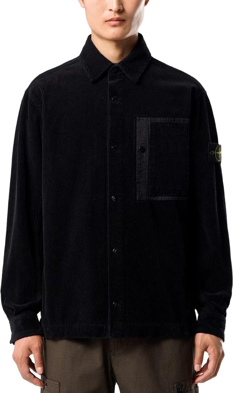 Stone Island Shirts Black Zwart