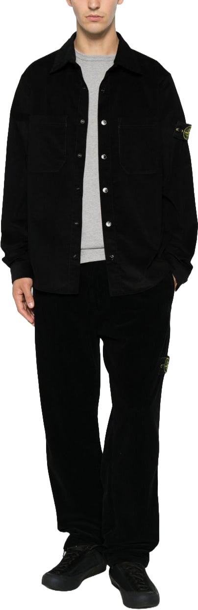Stone Island Shirts Black Zwart
