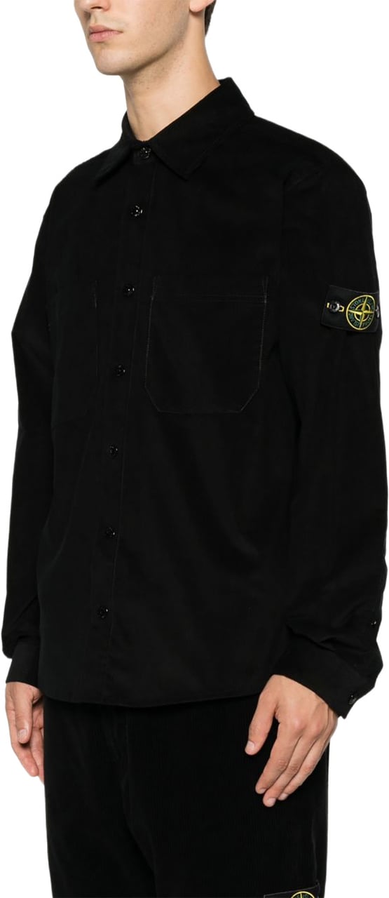 Stone Island Shirts Black Zwart